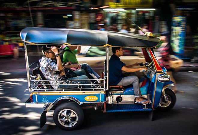 Các phương tiện di chuyển chủ yếu ở Chiang Mai