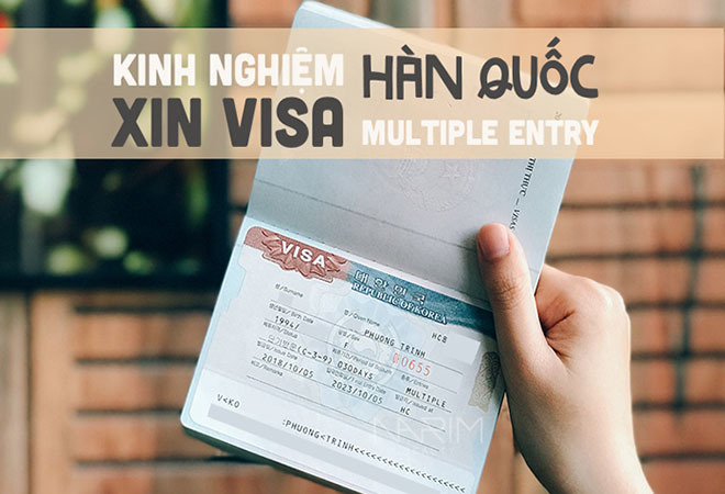Hướng dẫn cách tự xin visa Hàn Quốc 5 năm không cần chứng minh tài chính