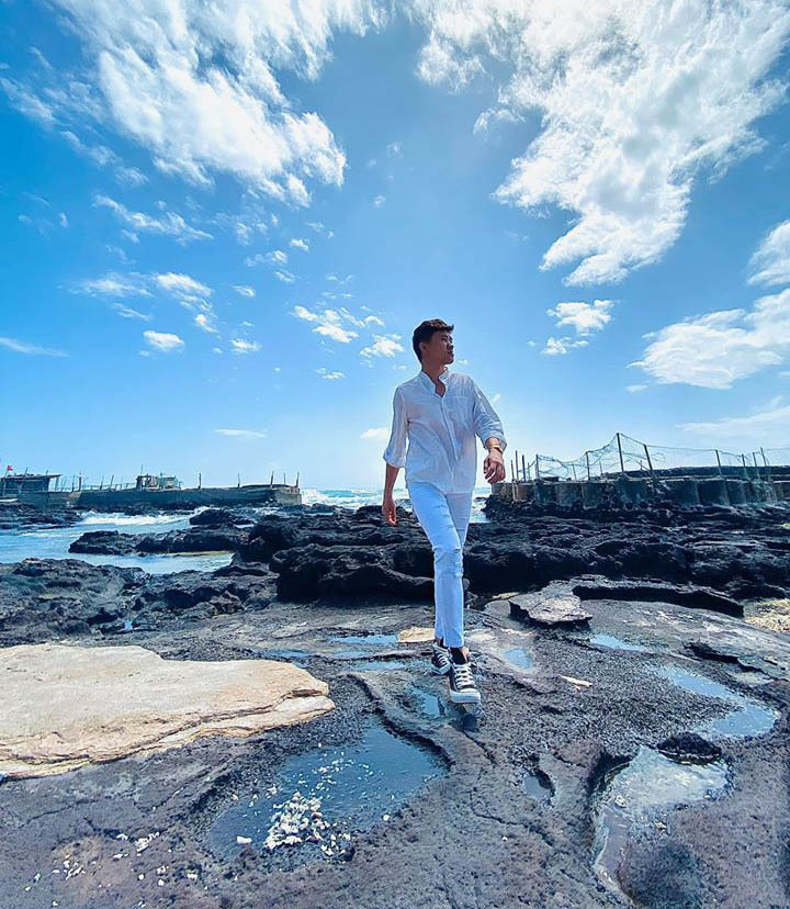 địa điểm du lịch đảo phú quý: bãi nhỏ gành hang