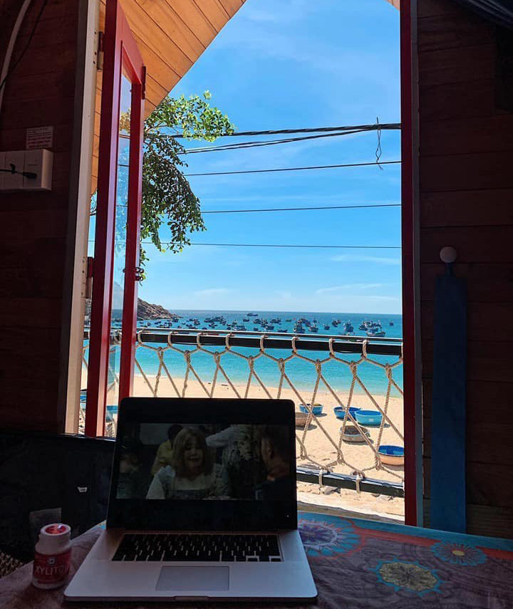 phòng view biển của la beach house