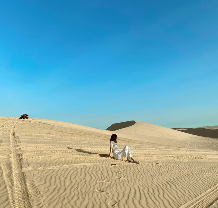 sống ảo tại bàu trắng bình thuận